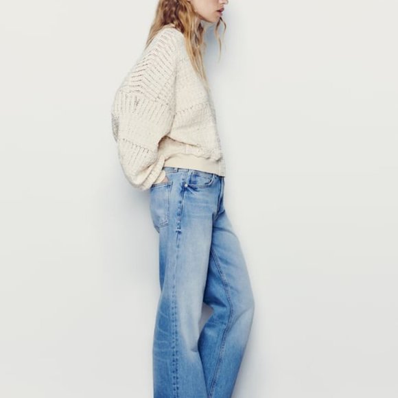 NWT ZARA RUSTIC BOMBER S, L 5584 - Picture 3 of 8